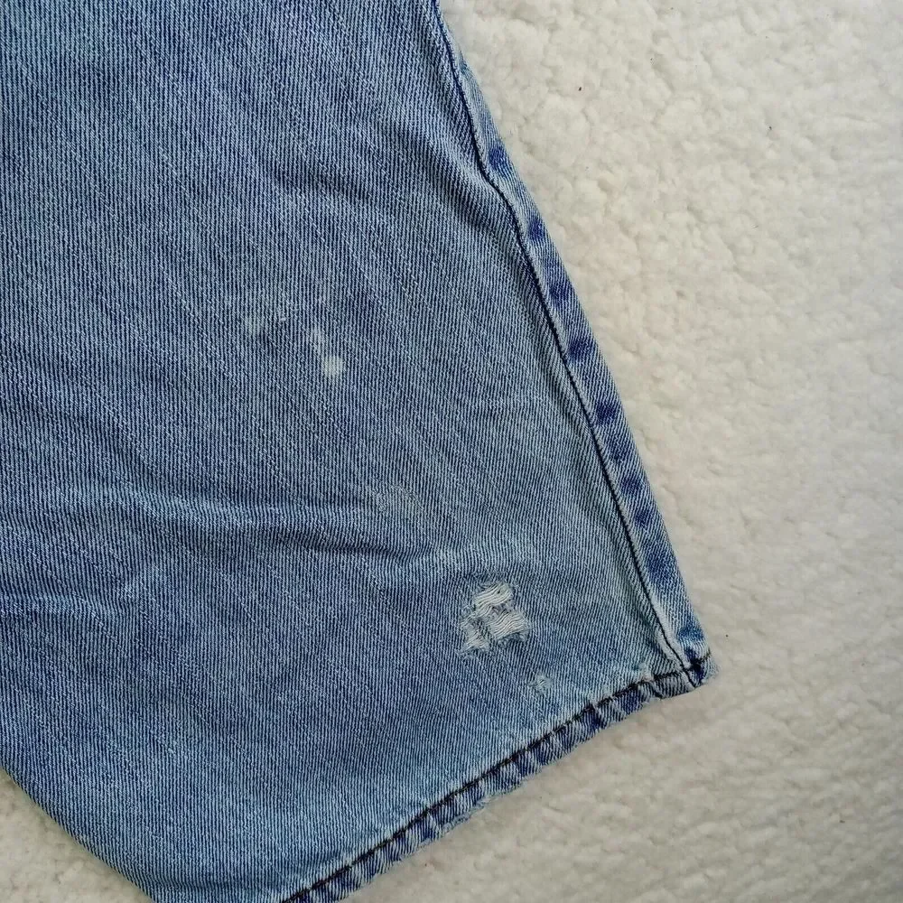 VTG Levis 505‎ Jeans Mens 36x32 Straight Regular Fit Cotton Denim Light Wash